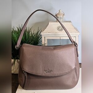 Kate Spade Taupe NY Jackson Shoulder Bag
